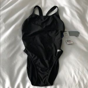 Speedo swimsuit black Pro LT SIZE 10/36 NWT